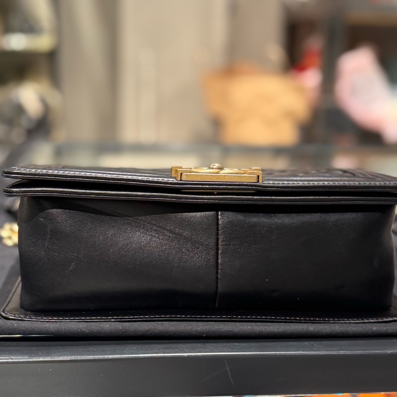 Chanel boy25小羊皮-8