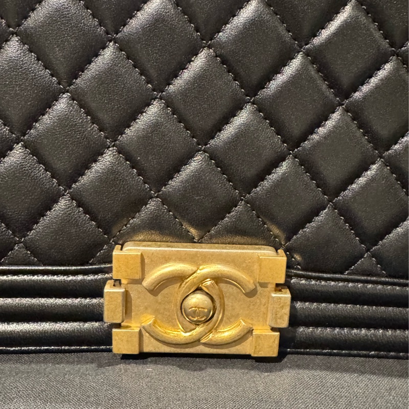 Chanel boy25小羊皮-12
