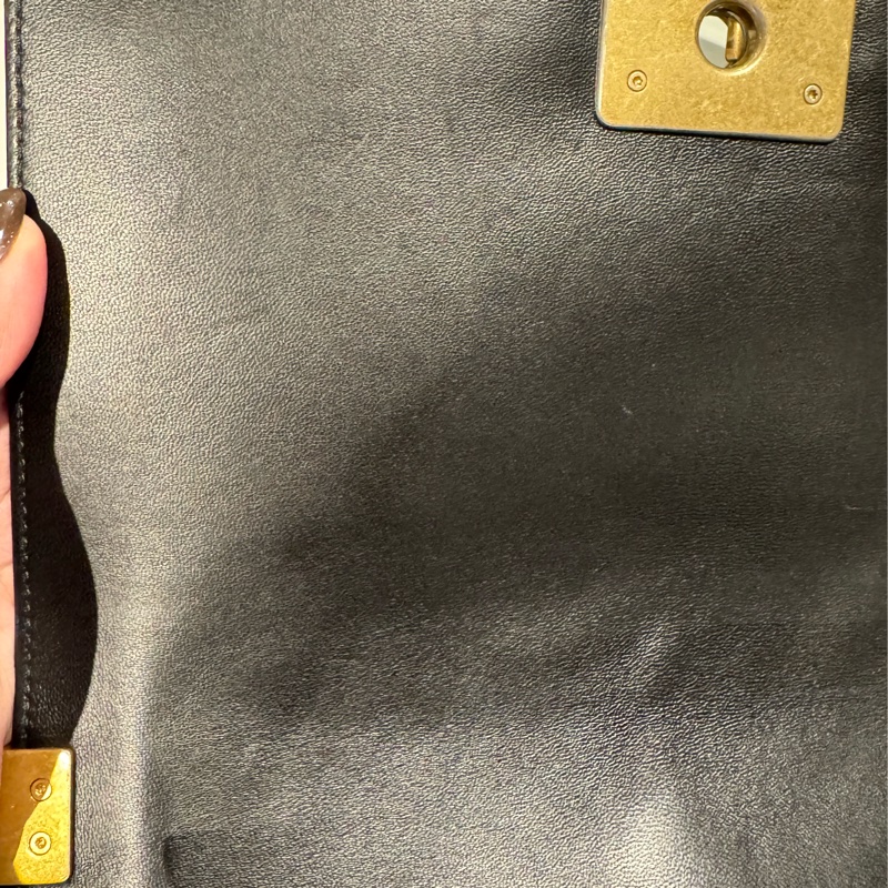 Chanel boy25小羊皮-15