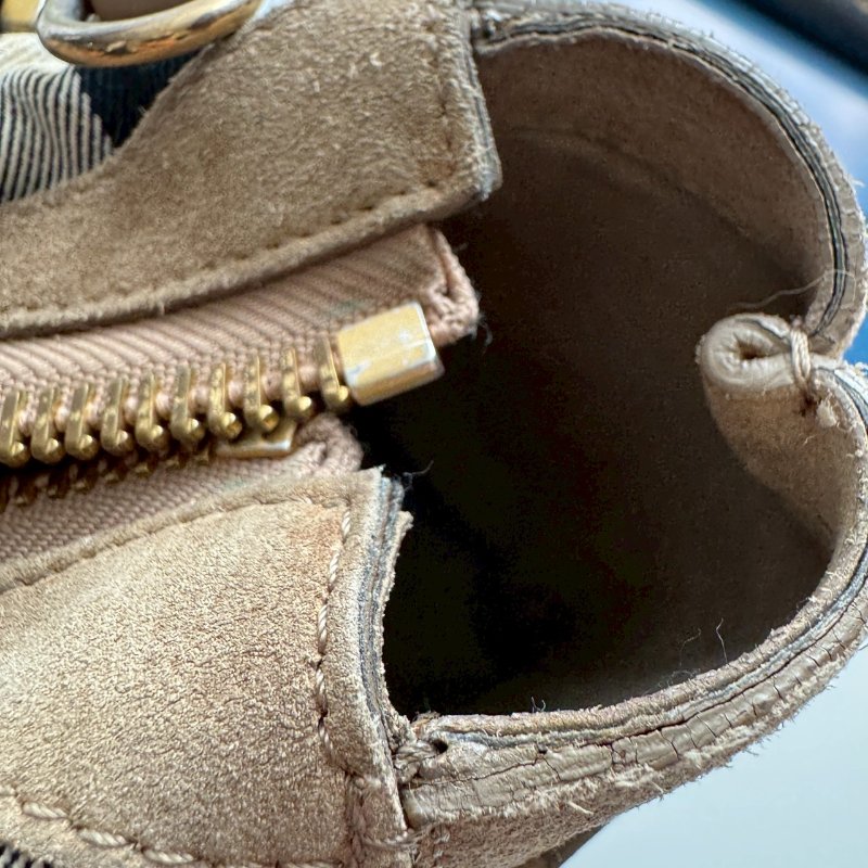 BURBERRY 經典格紋手提包-20