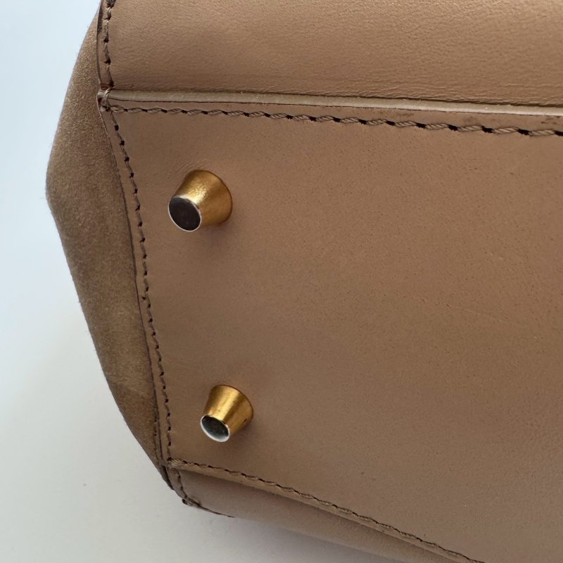 BURBERRY 經典格紋手提包-23