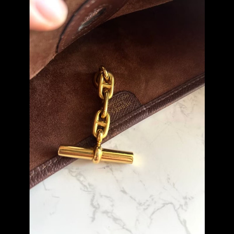 【LA LUNE】絕版中古包 Hermes Vespa PM皮革包 側背包 單肩包 二手包 斜背包-1