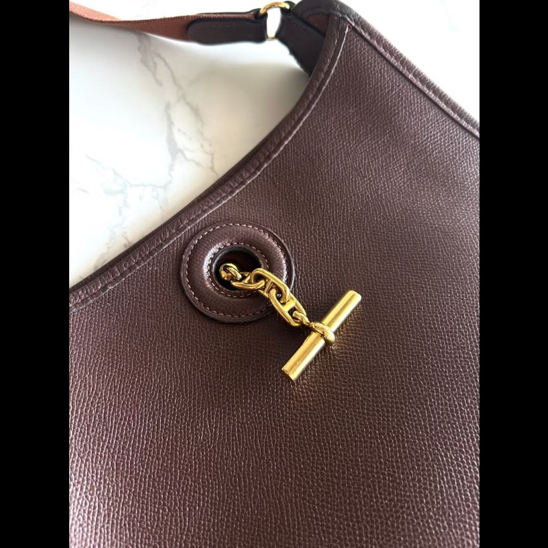 【LA LUNE】絕版中古包 Hermes Vespa PM皮革包 側背包 單肩包 二手包 斜背包-5