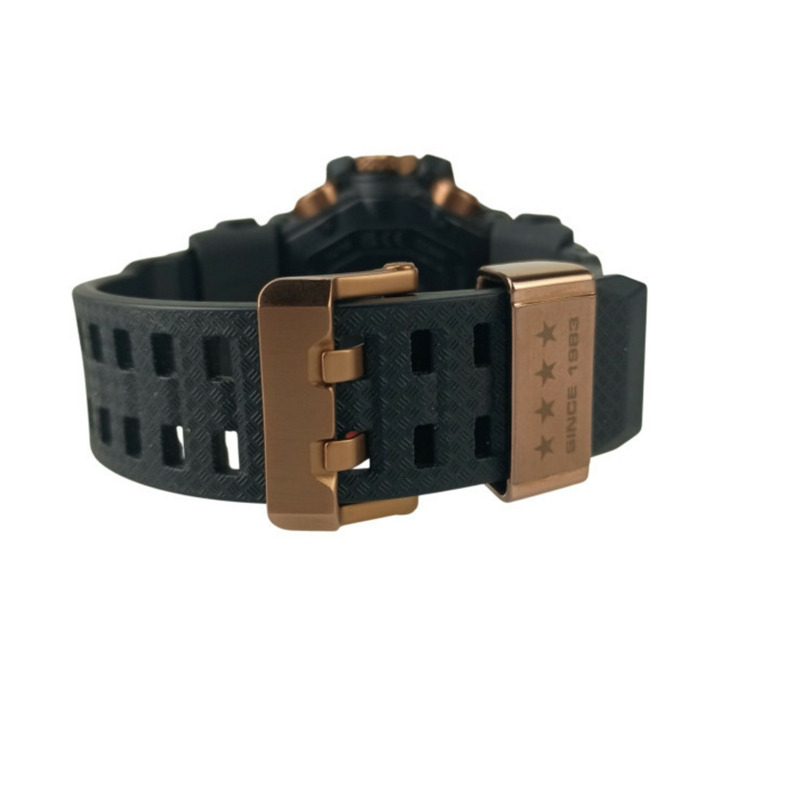 卡西歐 G-SHOCK Master of G Land Mudmaster GWG2040FR1AJR 男士腕錶，灰色錶盤，黑色樹脂/不銹鋼錶殼，40 週年紀念版，亮紅色-5