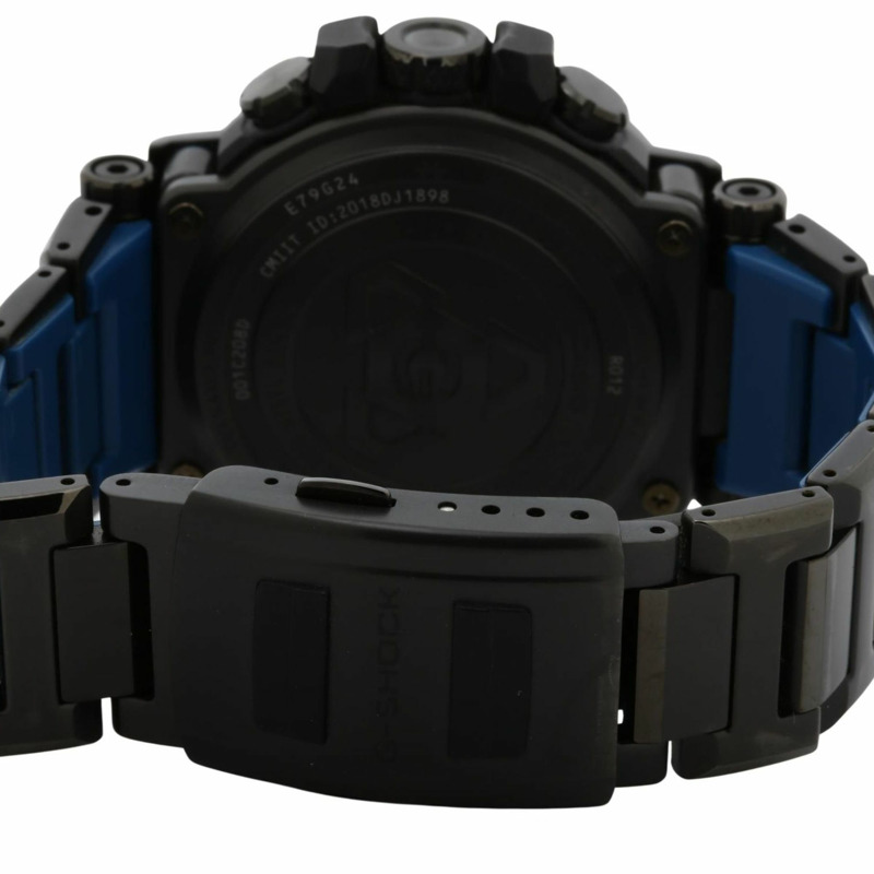 卡西歐 G-SHOCK MTG MTGB1000 系列 MTGB1000BD1AJF 男士模擬腕錶，黑色樹脂/不鏽鋼-4