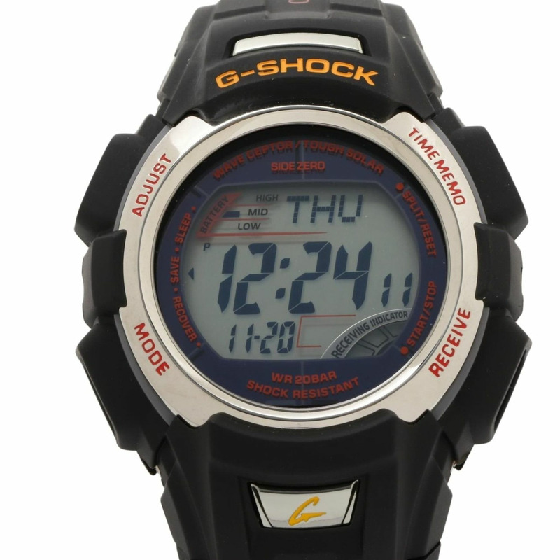 卡西歐 G-SHOCK SIDE ZERO GW300JSZR1JF 男士電子錶，黑色樹脂/不銹鋼-0