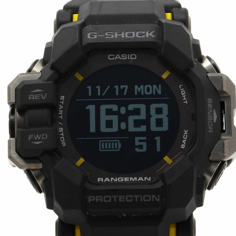 卡西歐 G-SHOCK Master of G Land Rangeman GPRH10001JR 黑色樹脂男士數位手錶