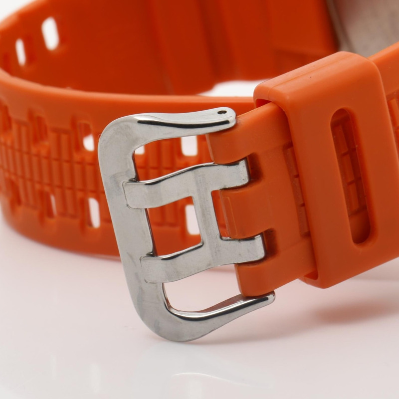 卡西歐 G-SHOCK 天空駕駛艙 GW3000M4AER 男士模擬腕錶，黑色和橙色樹脂不銹鋼錶殼-5