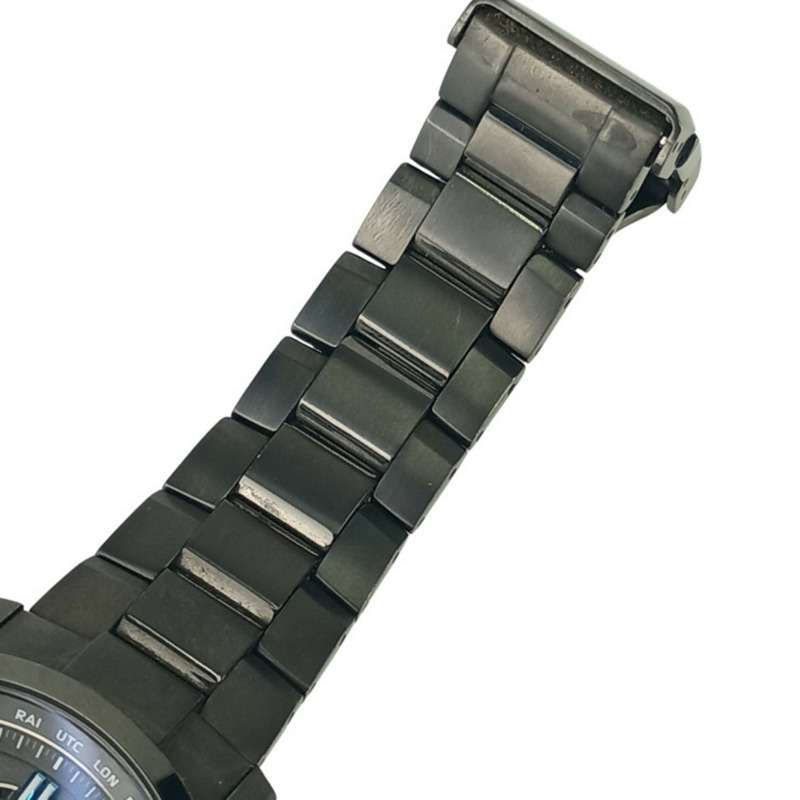 卡西歐 Oceanus OCWT2500B1AJF 男士模擬腕錶，黑色錶盤，鈦金屬錶殼-5