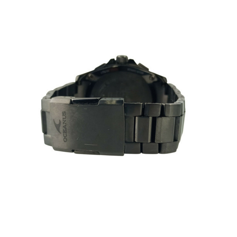 卡西歐 Oceanus OCWT2500B1AJF 男士模擬腕錶，黑色錶盤，鈦金屬錶殼-6