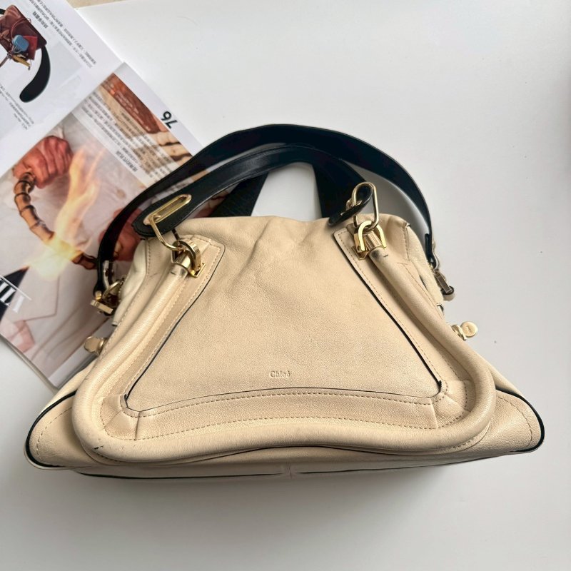 CHLOE 米白色PARTY 手提兩用包-1