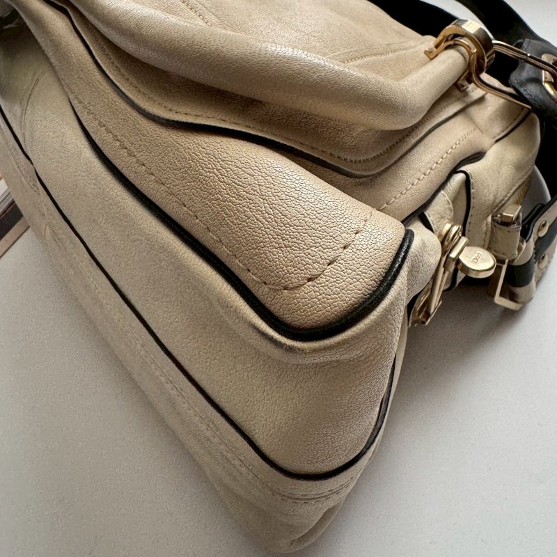 CHLOE 米白色PARTY 手提兩用包-2