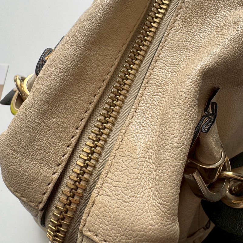 CHLOE 米白色PARTY 手提兩用包-12