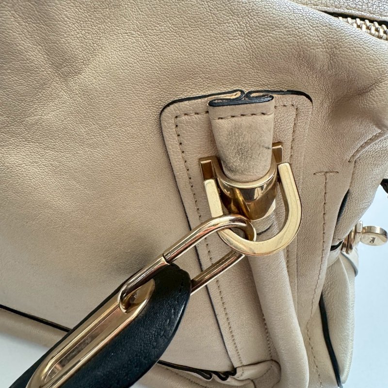 CHLOE 米白色PARTY 手提兩用包-21