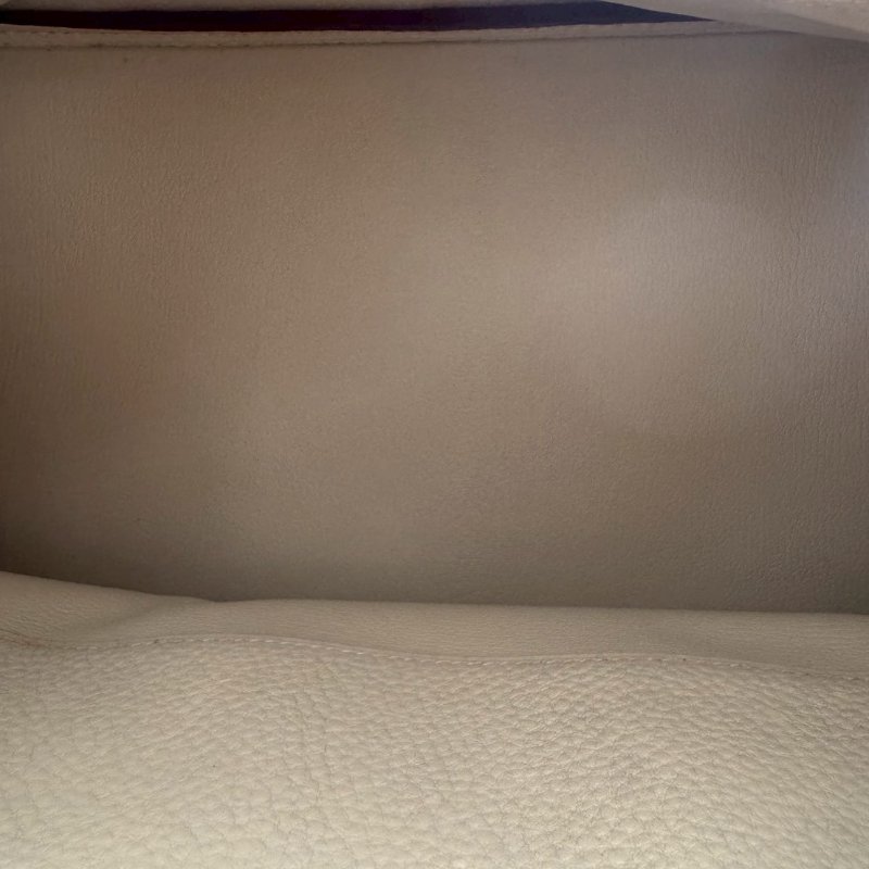 HERMES 米白色 41 birkin shoulder方塊L刻-2