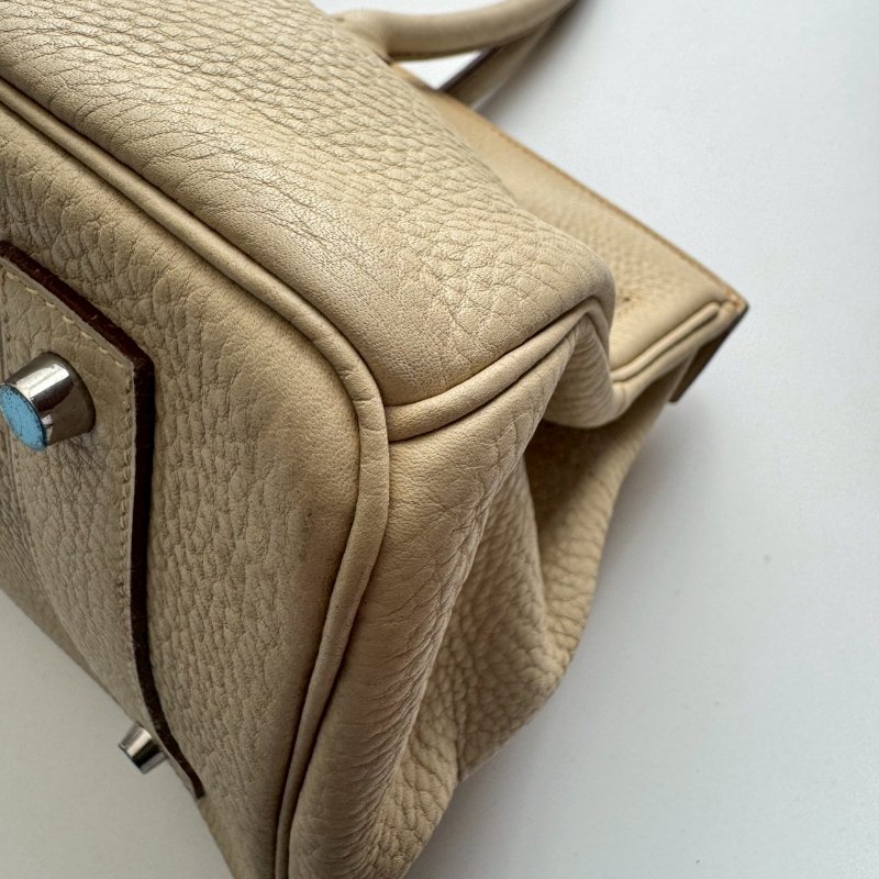 HERMES 米白色 41 birkin shoulder方塊L刻-4