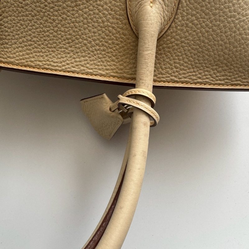 HERMES 米白色 41 birkin shoulder方塊L刻-23