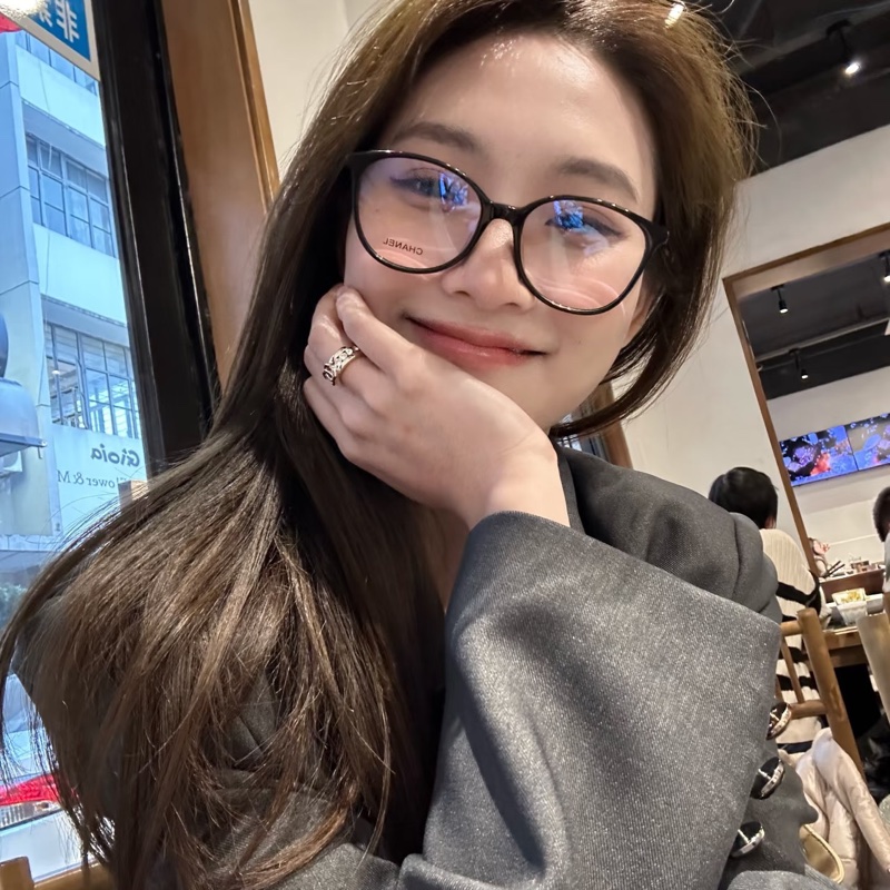 莉亞精品♡ Chanel 3408 平光眼鏡 二手美品-1