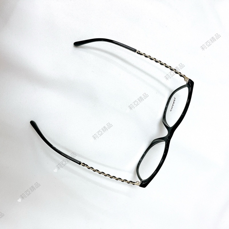莉亞精品♡ Chanel 3408 平光眼鏡 二手美品-2