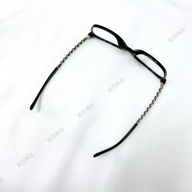 莉亞精品♡ Chanel 3408 平光眼鏡 二手美品-5