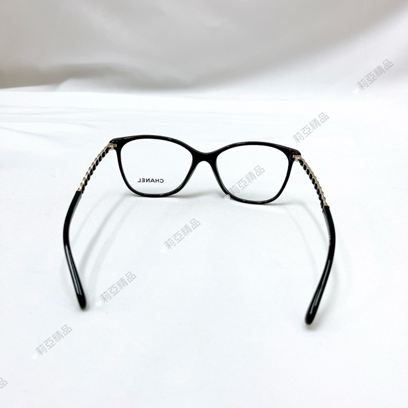 莉亞精品♡ Chanel 3408 平光眼鏡 二手美品-6