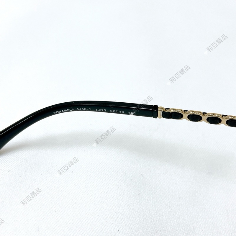 莉亞精品♡ Chanel 3408 平光眼鏡 二手美品-9