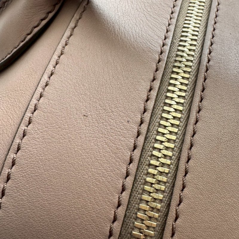 TODS 溫柔藕粉色手提兩用包-14