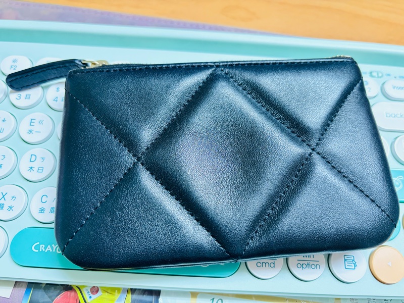 CHANEL19一字零錢包-2