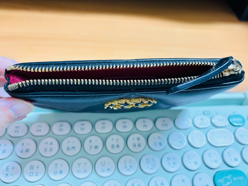 CHANEL19一字零錢包-3