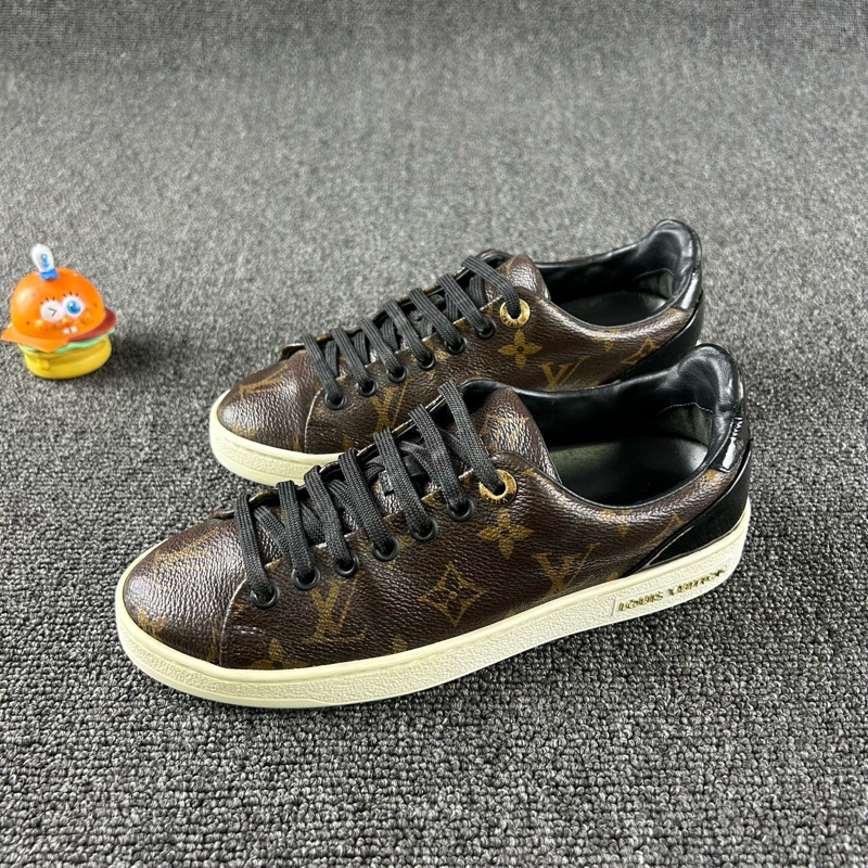 Louis Vuitton路易威登老花板鞋 尺碼：35 詳情：整體成色不錯 下地次數不多 經典-0