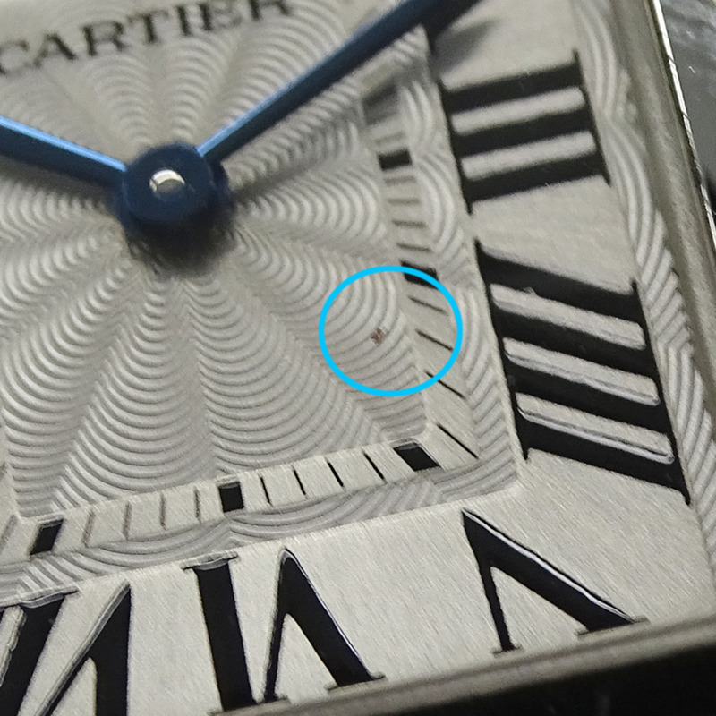 卡地亞 Tank Anglaise SM 女士石英腕錶，不鏽鋼材質，銀色，方形，拋光，型號 W5310022-13