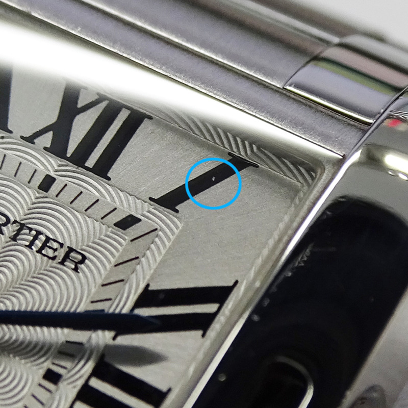 卡地亞 Tank Anglaise SM 女士石英腕錶，不鏽鋼材質，銀色，方形，拋光，型號 W5310022-14