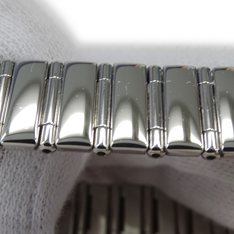 歐米茄星座系列迷你款 My Choice 1465.71 女士腕錶，鑲鑽，貝殼錶殼，石英機芯，QZ 不鏽鋼錶殼，銀色拋光-9