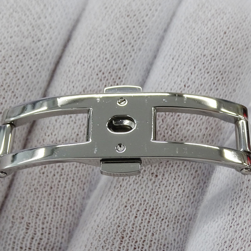 歐米茄星座系列女士腕錶，型號123.15.24.60.55.005，拋光錶殼，石英機芯，不鏽鋼錶殼，銀色歐米茄標誌，拋光處理-4