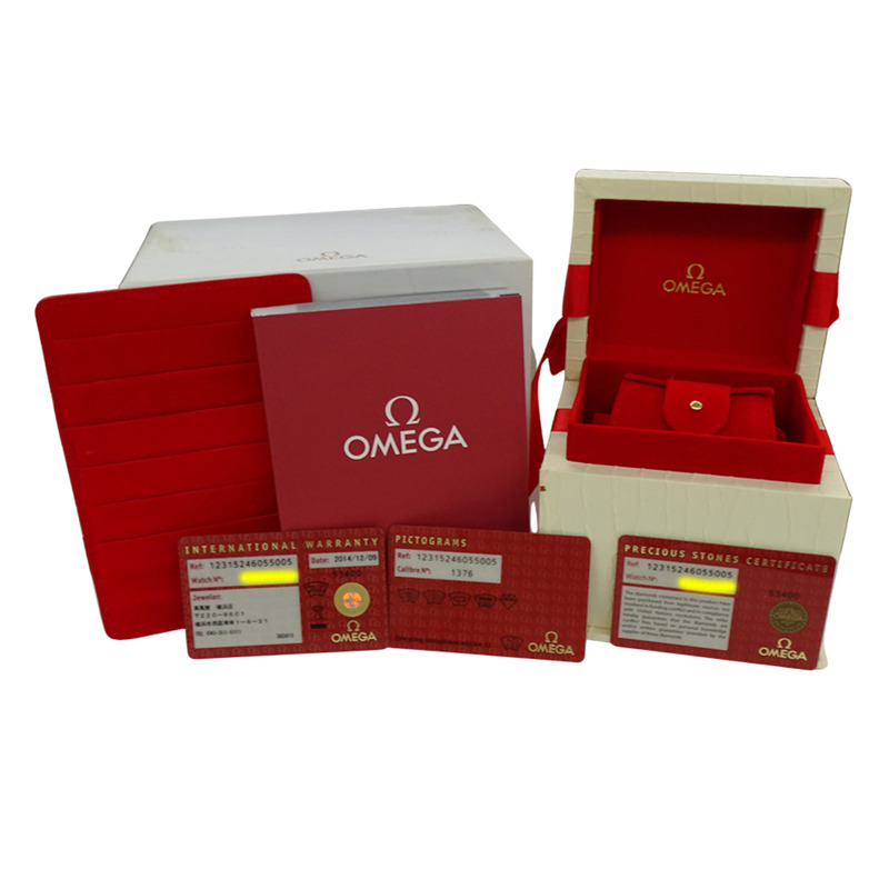 歐米茄星座系列女士腕錶，型號123.15.24.60.55.005，拋光錶殼，石英機芯，不鏽鋼錶殼，銀色歐米茄標誌，拋光處理-6