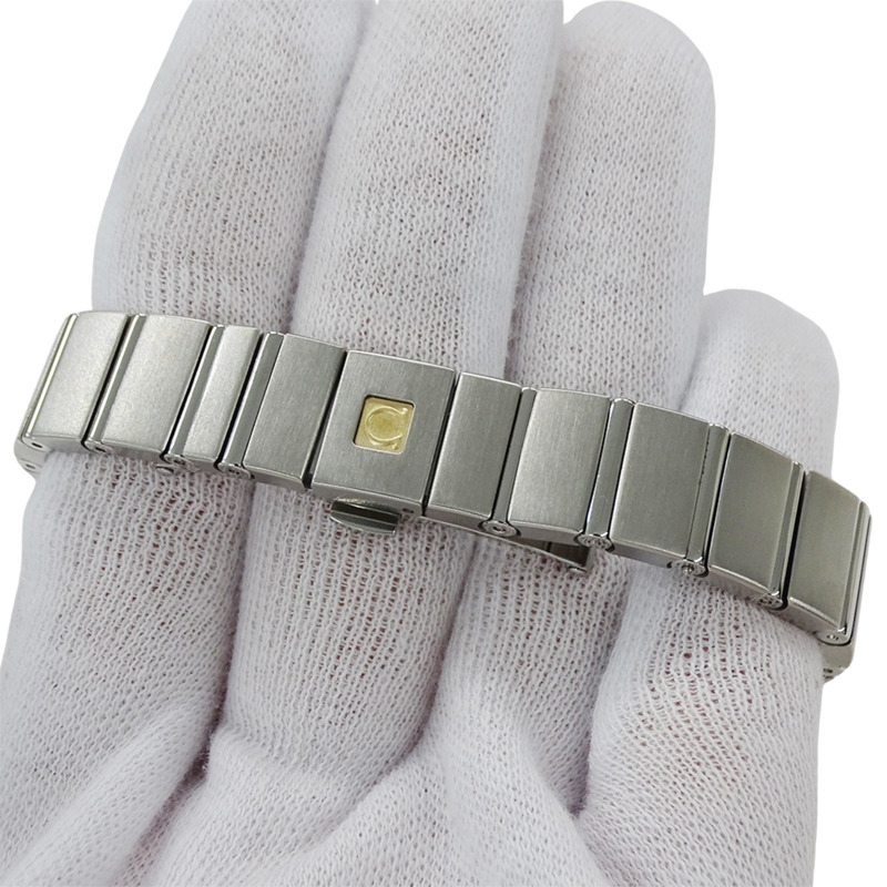 歐米茄星座系列女士腕錶，型號123.15.24.60.55.005，拋光錶殼，石英機芯，不鏽鋼錶殼，銀色歐米茄標誌，拋光處理-8