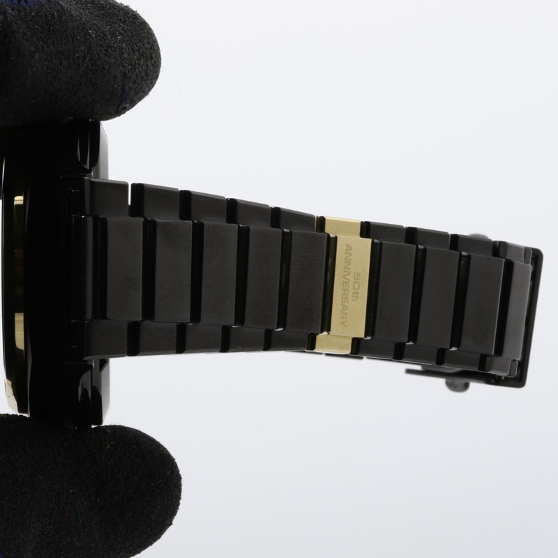 卡西歐 Casio TRON TRN50ZE1AJR 男士50週年紀念版數位腕錶，黑色和金色錶殼，不鏽鋼錶帶-6