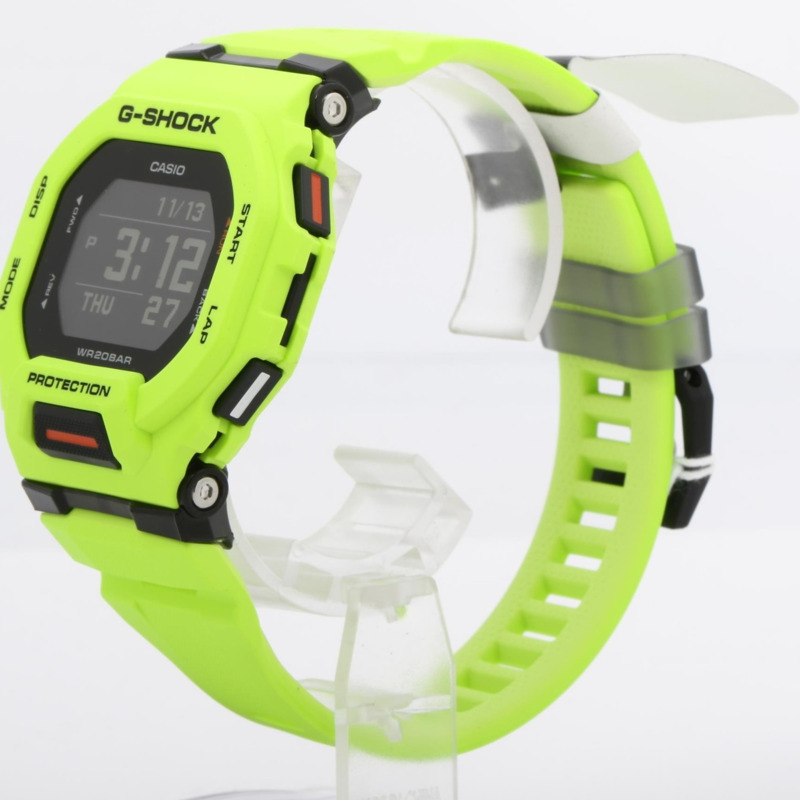 Casio G-SHOCK GSQUAD GBD200 系列 GBD2009JF 黃色樹脂男士數位手錶-1