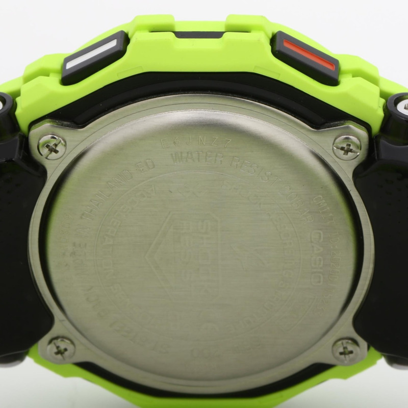 Casio G-SHOCK GSQUAD GBD200 系列 GBD2009JF 黃色樹脂男士數位手錶-3