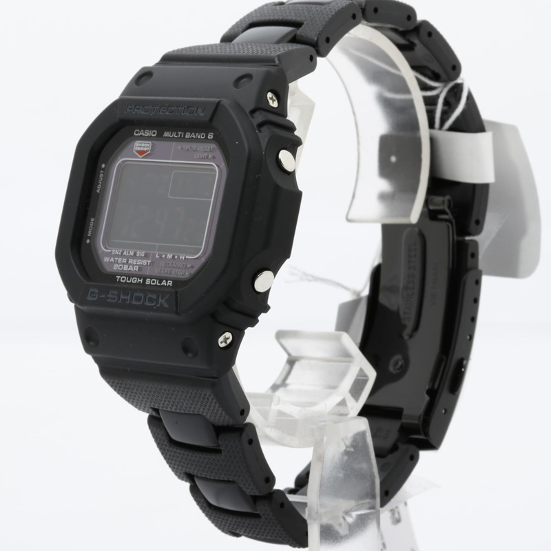 卡西歐 G-SHOCK 5600 系列 GWM5610UBC1JF 男士數位手錶，黑色樹脂錶殼-1