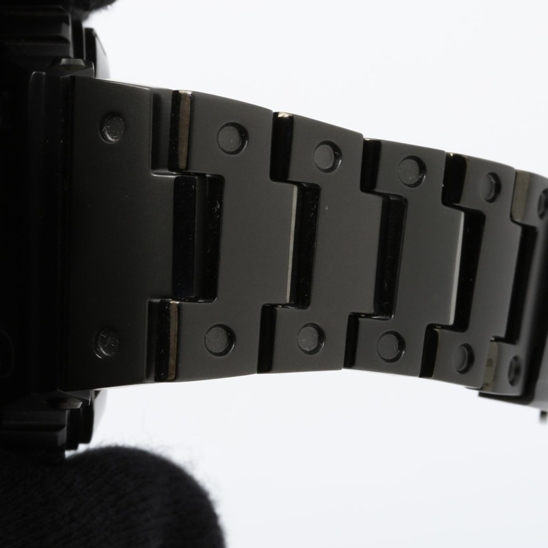 卡西歐 G-SHOCK 全金屬 5000 系列 GMWB5000MB1JF 男士黑色不鏽鋼多面拋光數位手錶-6