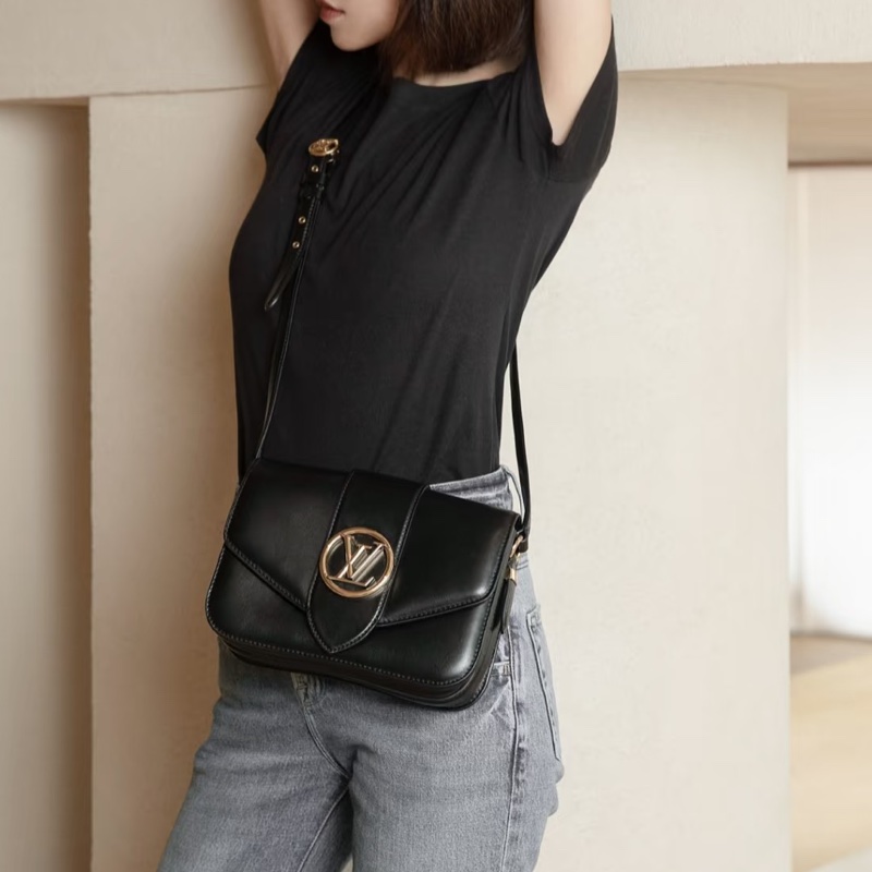 莉亞精品♡LV M55948 Pont9 黑金  二手-21