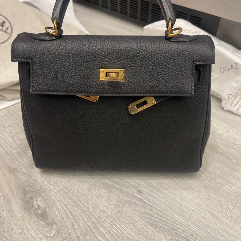 Hermes kelly25黑金-9