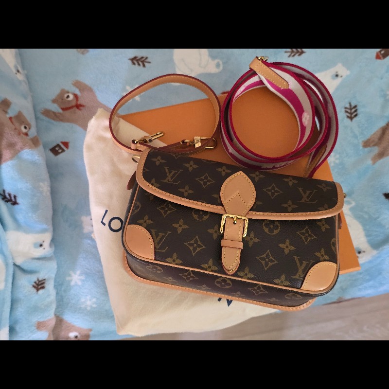 LV Diane M45985 法棍包 郵差包-4