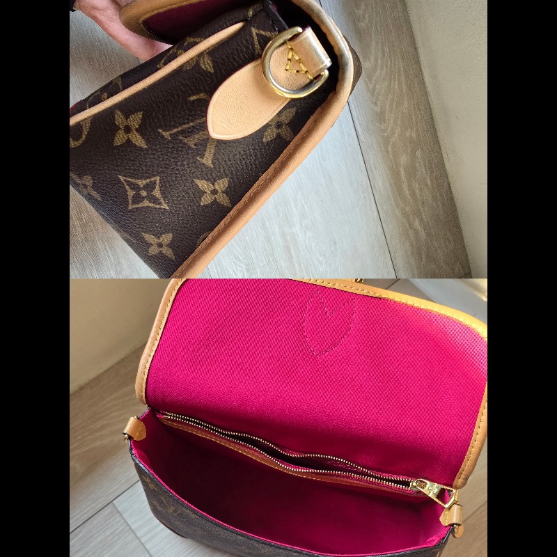 LV Diane M45985 法棍包 郵差包-5