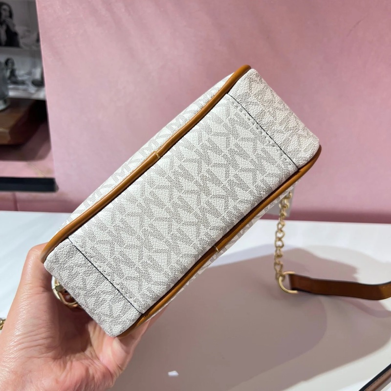 Michael Kors|MK的JET SET CHARM全新經典老花相機麻將包 可單肩/斜背-2