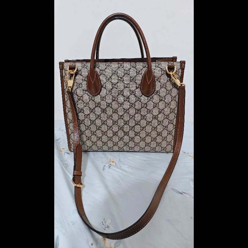Gucci  ophidia supreme tote 老花托特包-1
