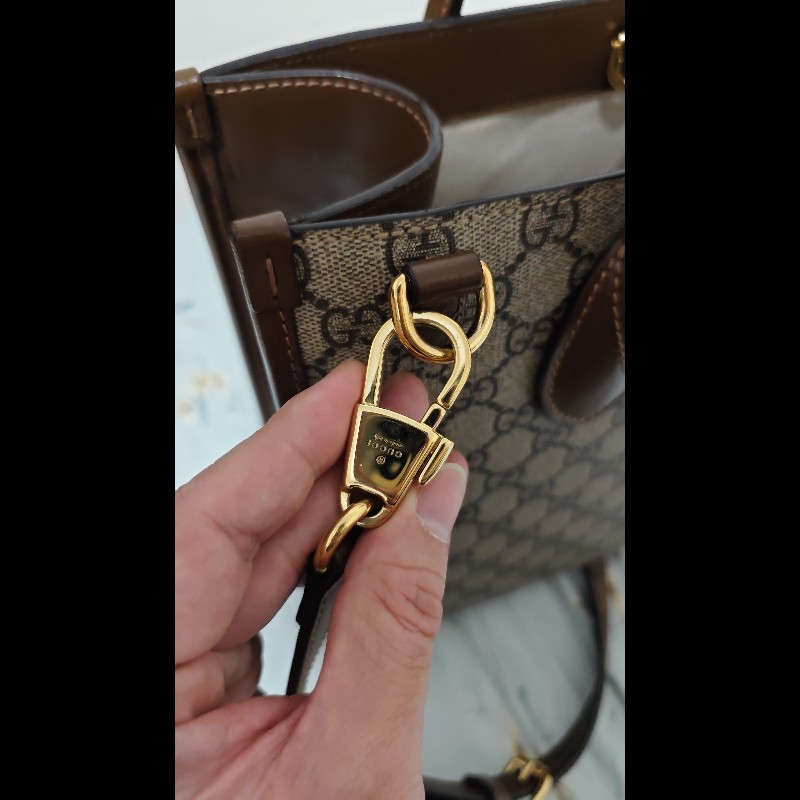 Gucci  ophidia supreme tote 老花托特包-11