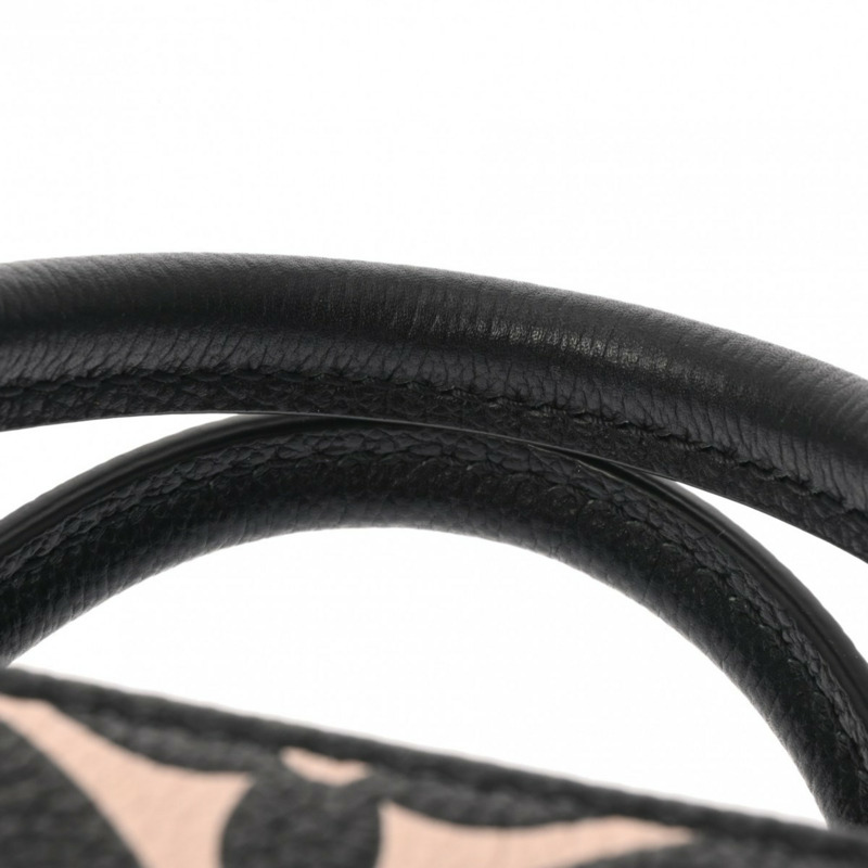 路易威登 Monogram Empreinte On the Go PM 兩用黑色/米色 M45659 女士真皮手提包,A級成色,二手,Ginzo-4