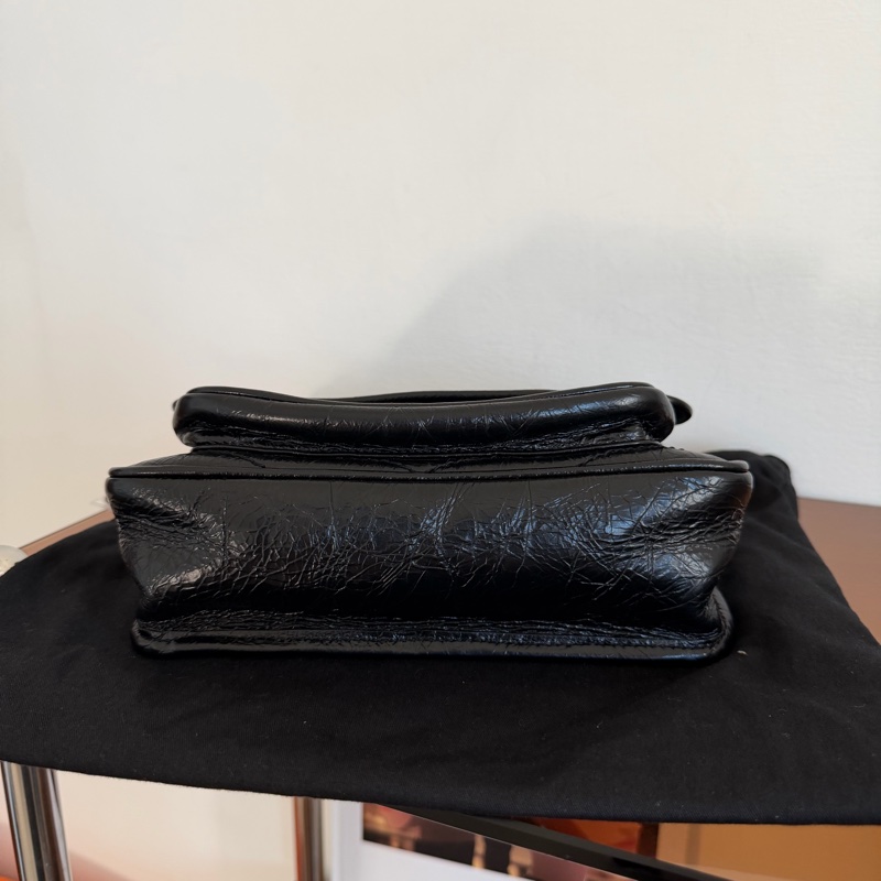 #98新 #超火YSL Niki Baby 黑色銀鏈-8